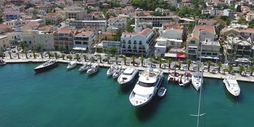 Aerial view of the Kefalonia Grand Hotel