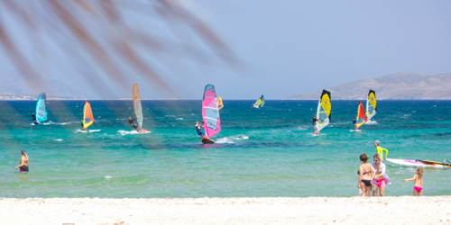 Windsurfing school in Kos