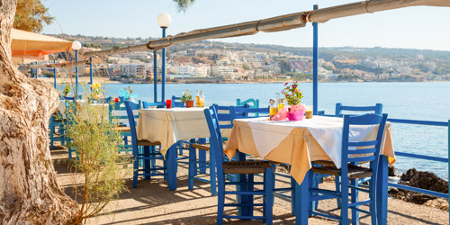 Traditional Taverna in Heraklion, Crete