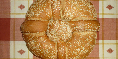 Christ's Bread, traditional Greek Christmas dish