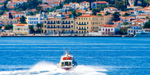 Spetses harbour