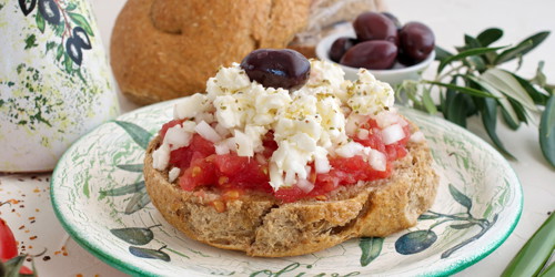 Dakos Salad Crete Olympic Holidays