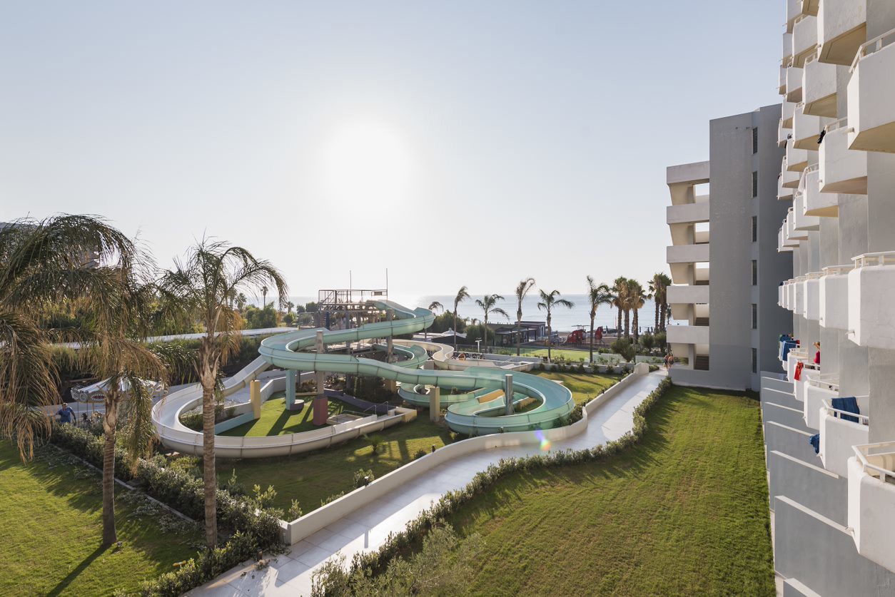 Esperides Family Beach Resort in Rhodes.